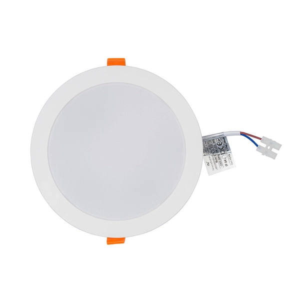 Wpust LAMPA sufitowa KOS 8776 Nowodvorski łazienkowa OPRAWA LED 16W 4000K okrągła IP44 biała