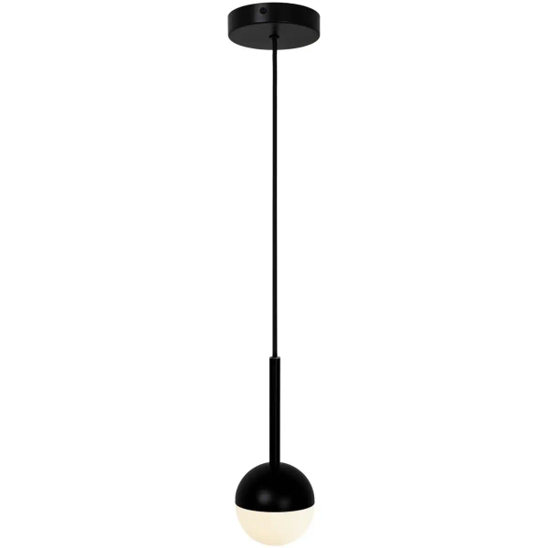 Lampa wisząca do salonu kulista CONTINA 2113153003 czarny