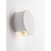 Minimalistyczne oczko ścienne SALDORA LE45570 biała