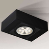 Spot LAMPA sufitowa KOGA 7116 Shilo natynkowa OPRAWA plafon metalowy do łazienki czarny