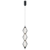 Wisząca lampa nad stół Sevil PND-34403-3V-BK LED 45W 3000K druciana czarny