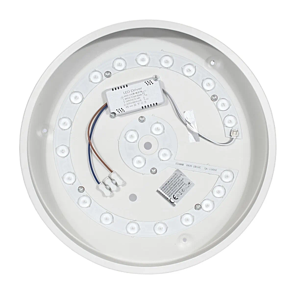 Natynkowa lampa do salonu 1453 LED 30W 4000K okrągły biały