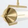 Wisząca lampa szklana tuba Espada QN-ESPADA-LP-BG LED 38W 3000K złoty