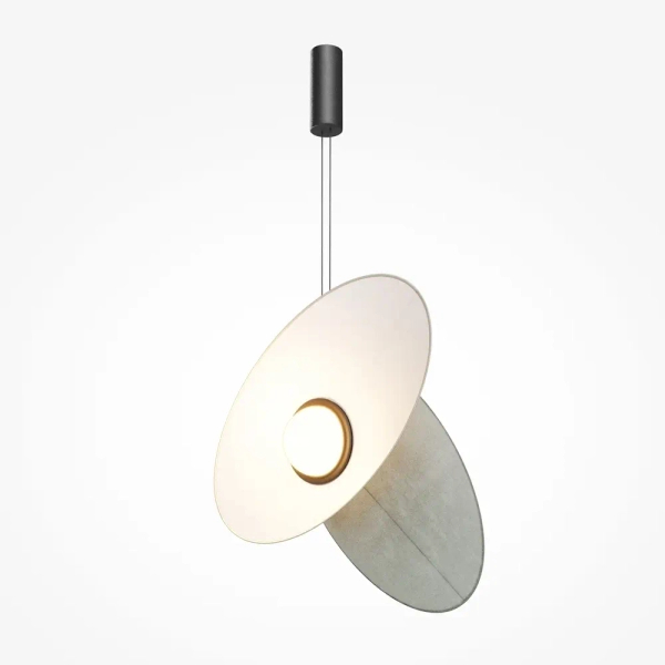 Lampa wisząca nad stół Evolution MOD396PL-L10GR3K LED 9W 3000K czarny