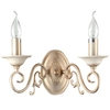 Lampa ścienna Perla ARM337-02-R podwójny glamour złoty