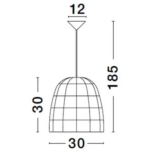Lampa wisząca boho REYNOSA LE42948 do jadalni beżowa czarna