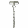 Wisząca lampa szklana kula TAMARA TAM0138 srebrny przezroczysty
