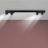 Regulowana lampa sufitowa Paris 327406 tubki czarne