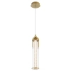 Lampa wisząca tuba szklana Espada QN-ESPADA-1P-BG LED 18W 3000K złoty