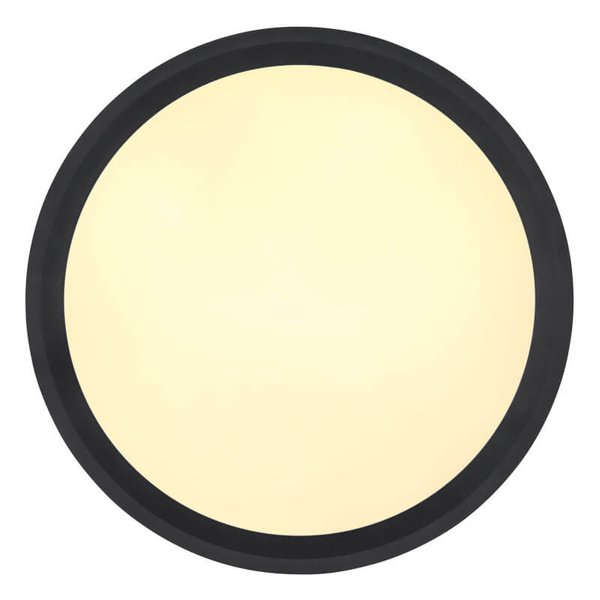 Okrągła lampa sufitowa Belissa 41588D LED 30W 3000K czarna biała