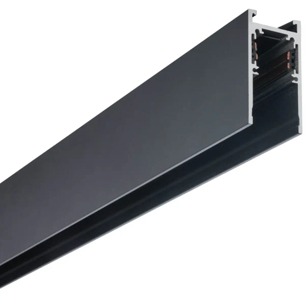 Natynkowa listwa magnetyczna Lvm 10162 1m do szynoprzewodu czarna