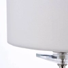 Lampa ścienna z abażurem hampton ecru nikiel Nixon OUTLET