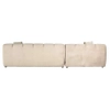 Nowoczesna sofa Cubel S5136 KHAKI VELVET Richmond Interiors aksamitna beżowa