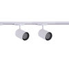 System szynowy Tokio LP-787 SET 1F WH regulowany reflektorki 1-fazowy białe