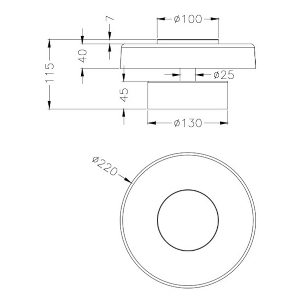 Kinkiet naścienny CELESTE 254910132 Trio LED 10W 3000K czarny srebrny