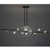 Wisząca lampa Alure Line Twin MSE010100347 Moosee LED 17W 3000K  kule czarne