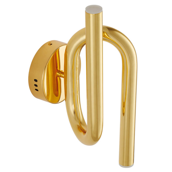 Lampa ścienna do jadalni MYK DB4062 GOLD LED 3W 3000K supeł złoty