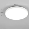 Okrągły plafon Spica R67851101 LED 18W 4000K IP44 do łazienki biały