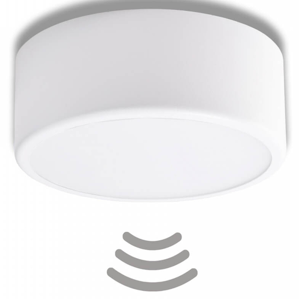 Biala lampa sufitowa 137623600073 z czujnikiem ruchu