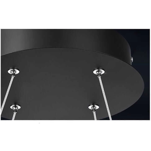 Dekoracyjna lampa Klavia CGKLAVIA-80 COPEL LED 132W 3000K pierścień czarna