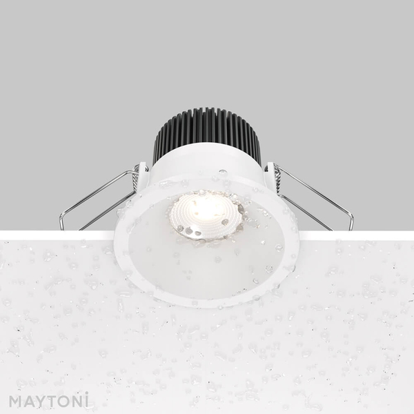 Zewnętrzna lampa wpuszczana Zoom DL034-01-06W4K-W LED 6W 4000K IP65 biała