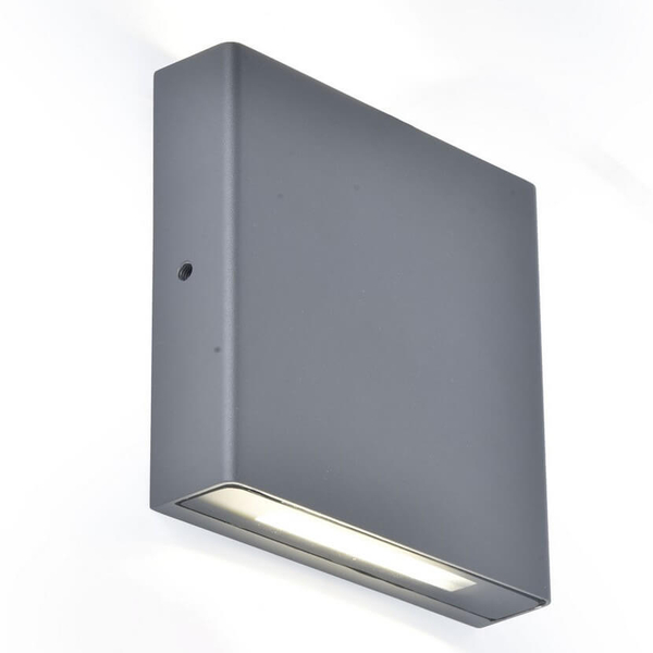 Zewnętrzna lampa na ścianę PILI 5102601125 LED 8,5W 4000K IP54 szara