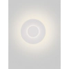 Okrągła lampa ścienna na taras FILOREZ LE75184 LED 12W 3000K IP65 biała