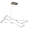 LAMPA wisząca KSEROS A0033-321 Candellux metalowa OPRAWA prostokątna LED 45W 4000K ramki frames chrom