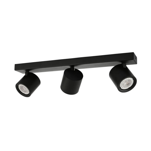 Sufitowa lampa nowoczesna Karlota do przedpokoju czarna