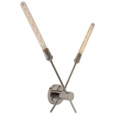 Kinkiet LAMPA ścienna MODERN LOFT CH LA041/W CHROM industrialna OPRAWA metalowa chrom