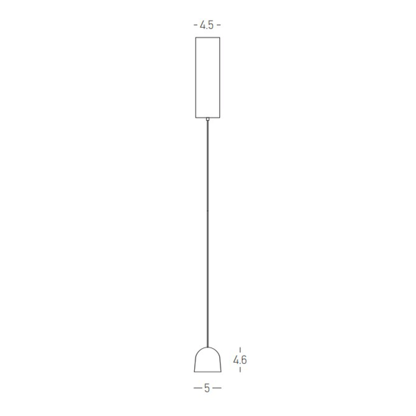 Wisząca lampa nad wyspę 25138 LED 7W 3000K ściemnialna złota