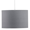 Lampa wisząca z kloszem Rondo 3463 TK Lighting okrągła z tkaniny szara