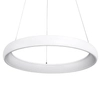 Nowoczesna lampa wisząca Alessia pierścień LED 50W 3000K biały