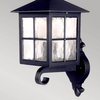 Kinkiet ścienny zewnętrzny Winchester BL17-BLACK Elstead domek lampion czarny