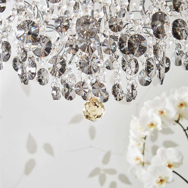 LAMPA wisząca HIDDEN GEM 107415 Markslojd kryształowa OPRAWA zwis glamour crystal przezroczysty przydymiony