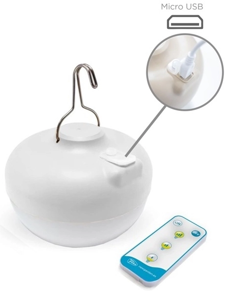 Lampa Santorini Battery LUMSTN165BXWLNW LED 9W biała