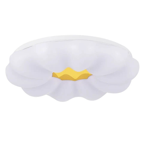 Plafon do jadalni Ariva LP-8321/1C-26 WH LED 12W 4000K biały złoty