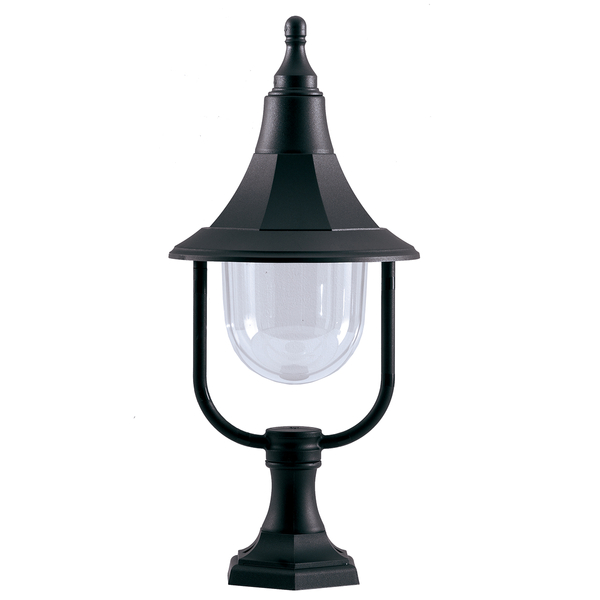 Latarenka stojąca ogrodowa SHANNON-PED Elstead LED 100W lampion czarny