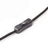 Regulowana lampa stołowa Erena 94555/01 metalowa czerwona