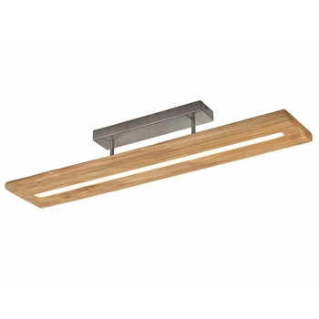 Lampa sufitowa BRAD 623710130 LED 27W 3000K prostokątna drewniany