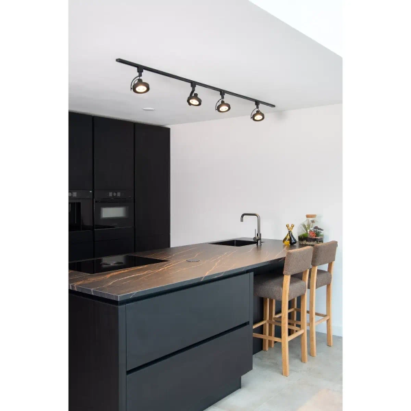 Regulowany reflektorek do szyn 1-faz Track 09954/01/30 Lucide czarny