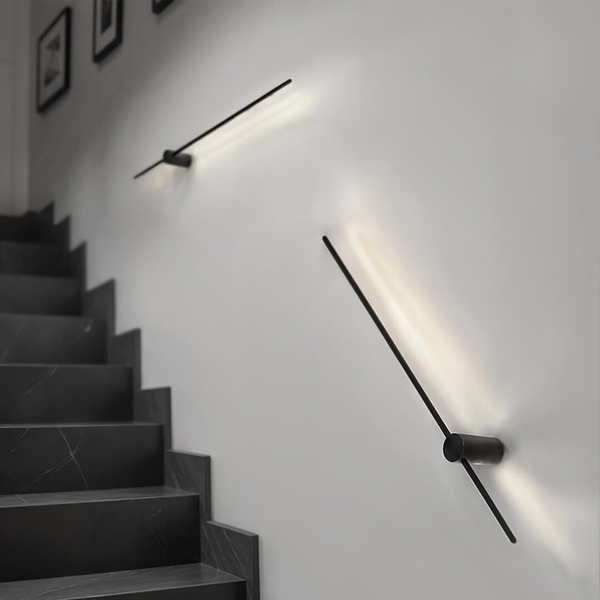 Podłużny kinkiet na ścianę Uno 1250 LED 13W 4000K czarny
