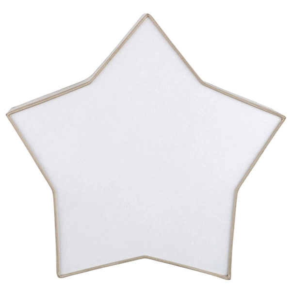 Lampa nasufitowa Star 5958 gwiazda do sypialni beżowa biała