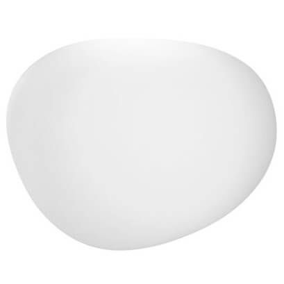 Lampa stojąca tarasowa Pebble ES-ST005 Step LED 5W RGBW IP54 owalna biała