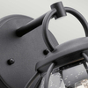 Lampa natynkowa kulista KL-VANDALIA2-S Kichler ball druciana czarna