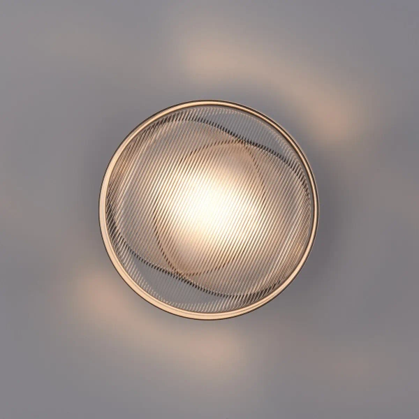 Okrągła lampa ścienna CARMELLO ST-DL-8535 black LED 2,5W 3000K czarna