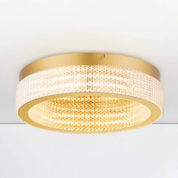 Sypialniana lampa sufitowa YOTAU LE44727 LED 46W 3000K złota