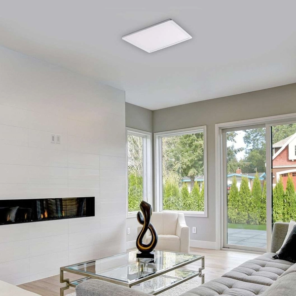 LAMPA sufitowa PAVEL 3430 Rabalux kwadratowa OPRAWA plafon LED 22W 4000K gabinetowy biały