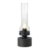 Metalowa lampa stołowa Kandella 108786 Markslojd czarny przezroczysty