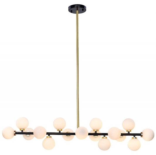 MOOSEE lampa wisząca COSMO LEVEL M - czarna, złota